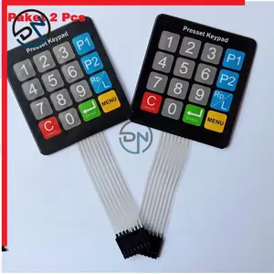 Paket 2 Pcs Keyped Pom Mini Custom Best Preset Laminasi Tombol Pertamini Model Terbaru