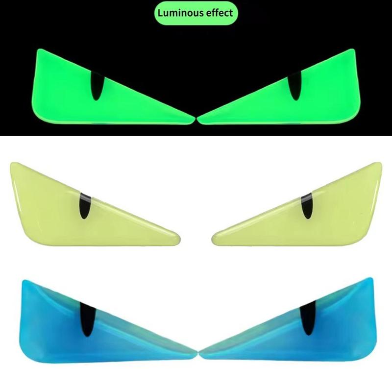 [SGDF] Reflective Eye Decal Safety Reflector Car Stickers Eye Night Safety Driving 5