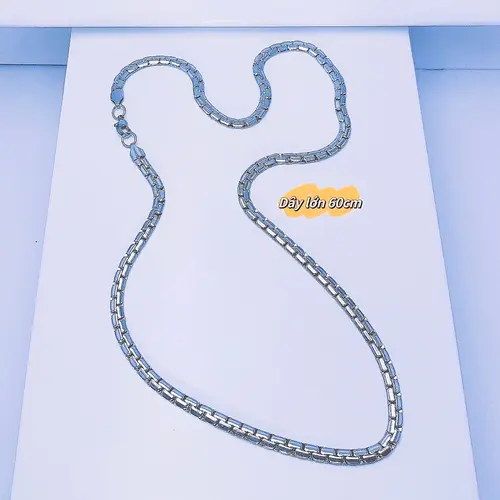 Dây chuyền nam nữ- thép ti, tan ko han rỉ