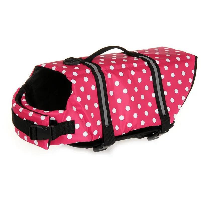 Product Introduction of Summer Reflective Dog Life Vest Jacket Pet Clothes Yorkshire Chihuahua Shirts Puppy Swimwear Dog Tshirt Pets Clothing 12