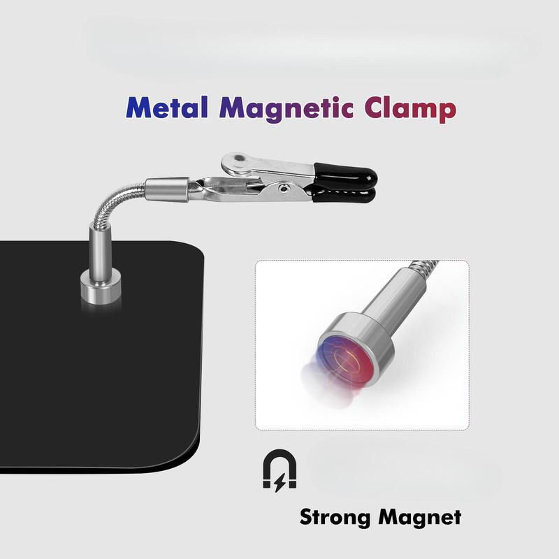 Product Introduction of Flexible Gooseneck Multipurpose Magnetic Fixing Clamp, Welding Auxiliary Clamp, Universal Clamp for Home & Office 1