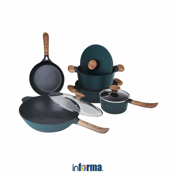 Promo Informa Cooking Color Set 9 Pcs Lanford Perlengkapan Masak ...