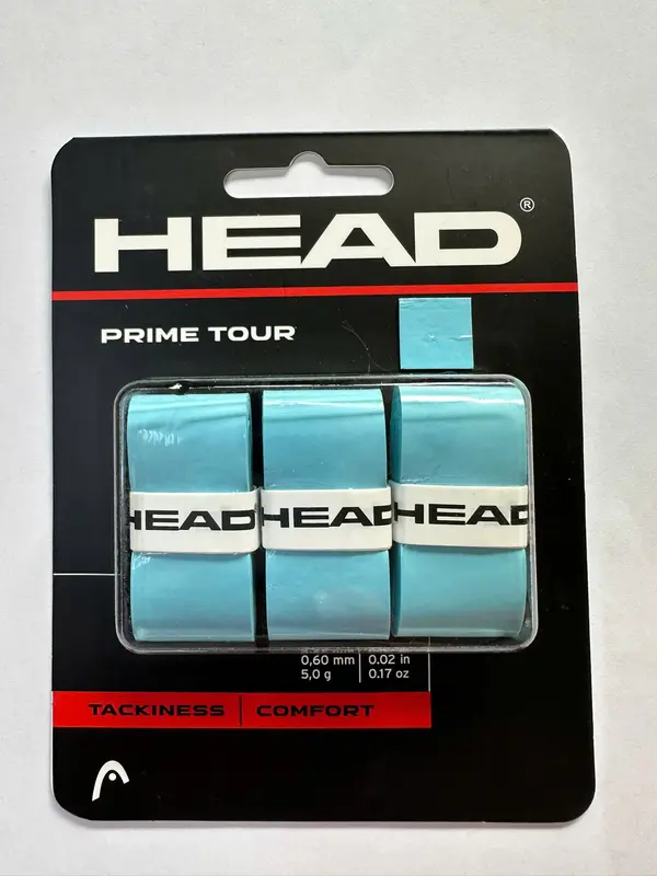 QUẤN CÁN HEAD PRIME TOUR LOẠI 3 CÁI/1 VỈ tennis vợt pickleball six zero 6