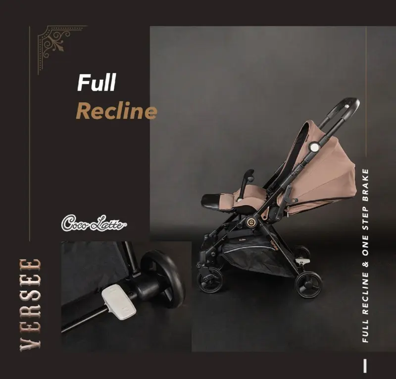 COCOLATTE Versee Reversible Compact Stroller 5