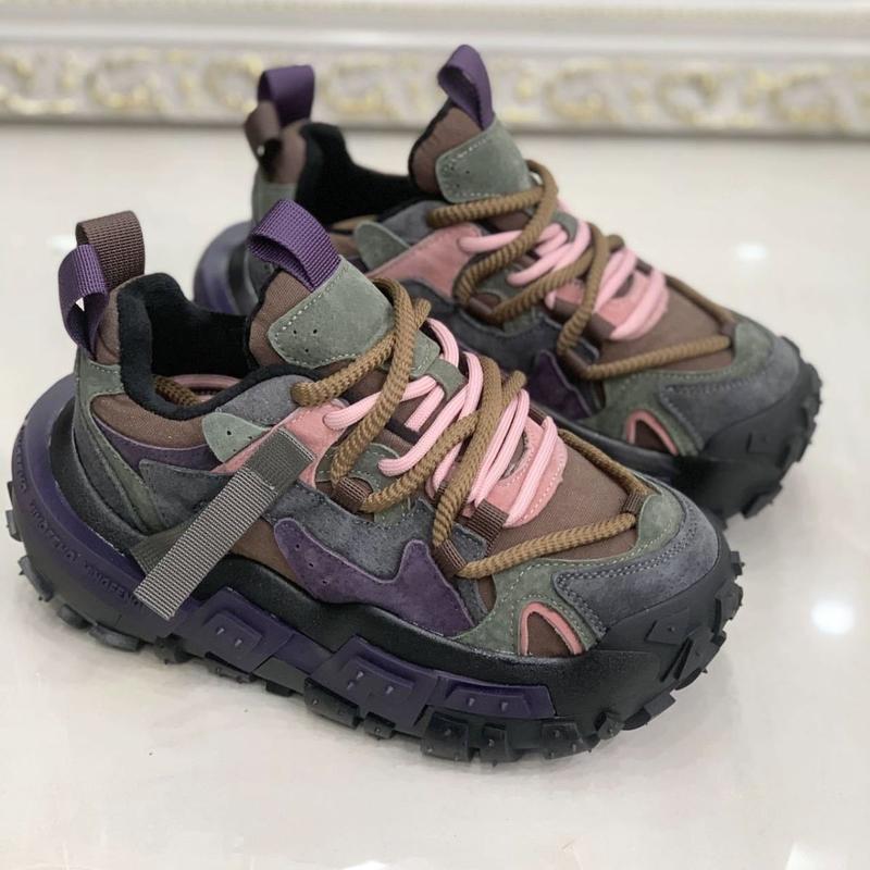 Product Introduction of Dad Shoes, Đế Resin, Bộ Sưu Tập Mùa Lò Xo 2024, Thời Trang Mới, Phong Cách Khối Màu Châu Âu, Giày Thể Thao, Phong Cách Người Nổi Tiếng Trên Internet, Giày Đi Xe Máy 13
