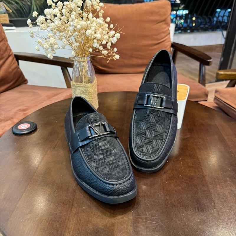 Giày Loafer Nam Cao Cấp Sang Trọng Hottrend 2025 Kiểu Dáng Lịch Sự Full Bill Box - Cao Su