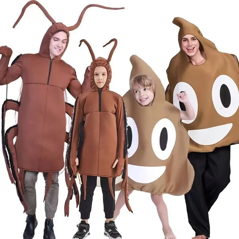quần áo Gián hóa trang Halloween chơi quần áo vui nhộn kỳ lạ Quần áo búp bê Trang phục cosplay bánh tuyệt vời