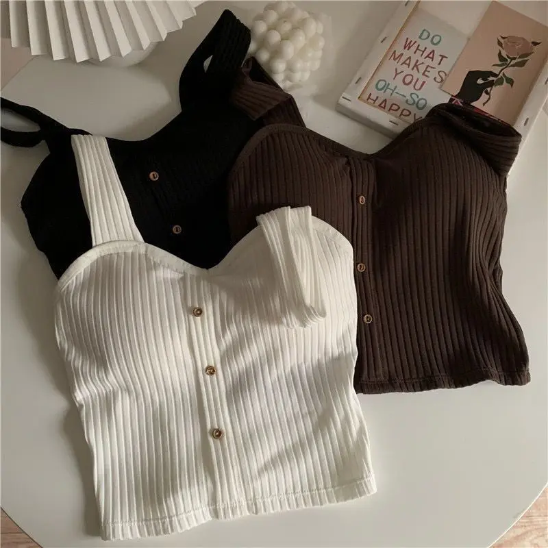 Áo Yếm Cho Nữ, Hàng Mới Về, Có Đệm Ngực, Áo Ống Và Đáy, Khung Khoét Lỗ Làm Đẹp, Màu Đỏ, Quần Áo Nữ Bán Chạy Nhất, Có Thể Mặc Bên Trong Hoặc Ngoài Trời Top Women