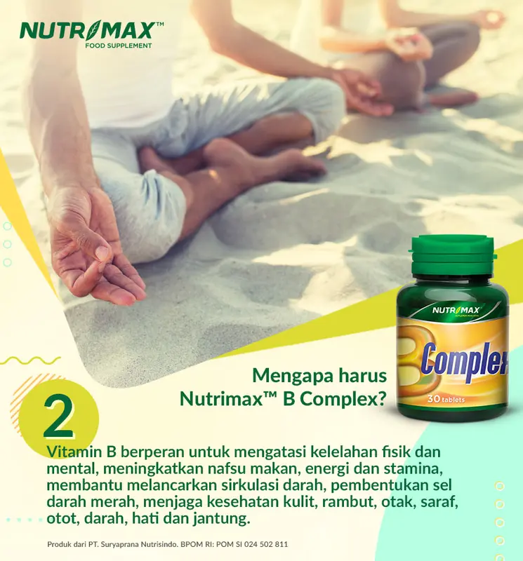 NUTRIMAX B COMPLEX ISI 30 TABLET 3