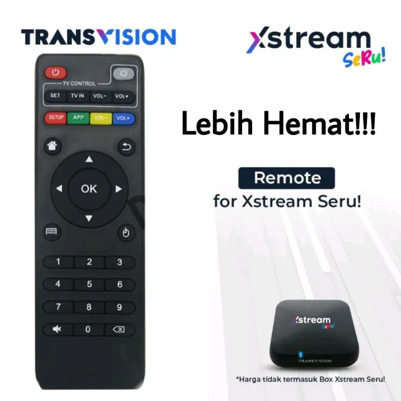 Remote Support Android Box Transvision Xstream Seru 0