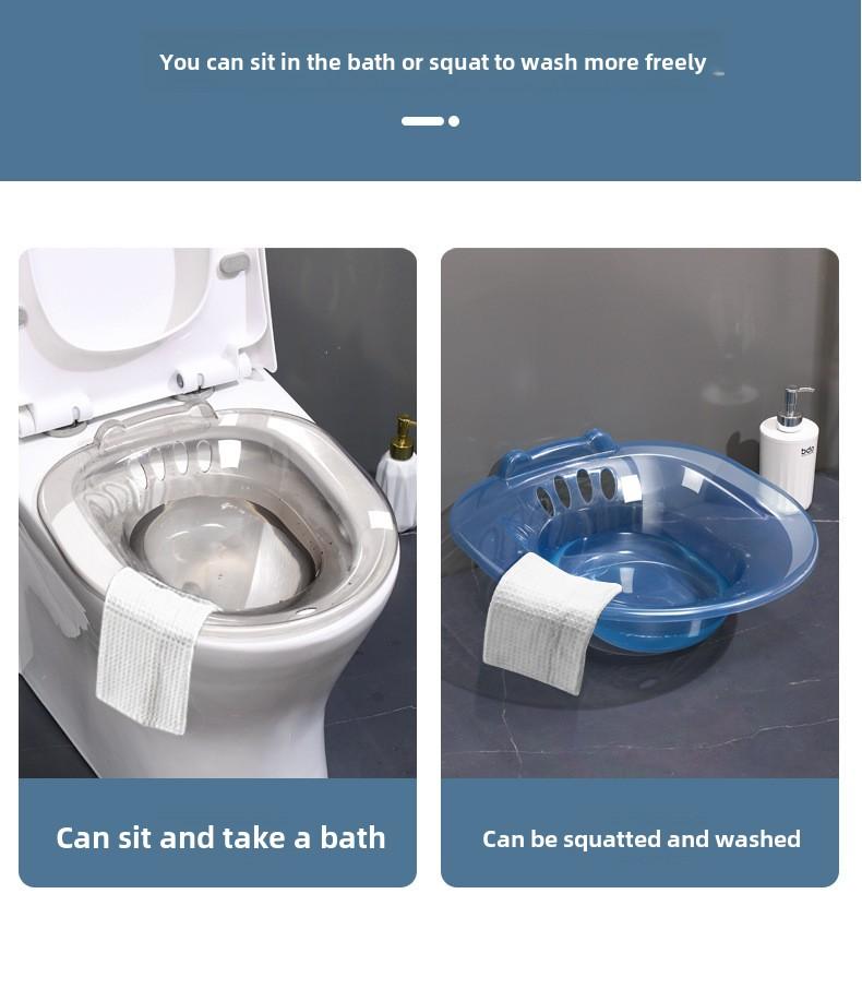 Product Introduction of Bathroom bidet squat free women with sanitary clean pp basin maternity 4