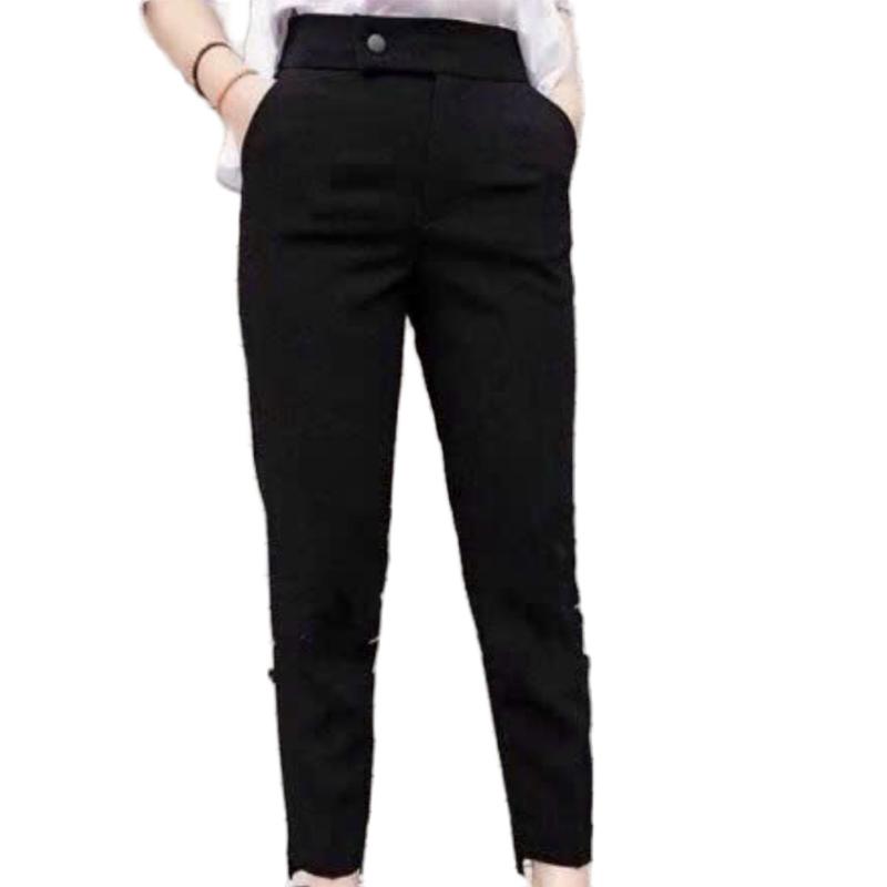 Quần Tây ống  begyy chất tuyết mưa (Ảnh Thật) MS 08 Nữ Nhung Ong Pants Voi quần  tây 0