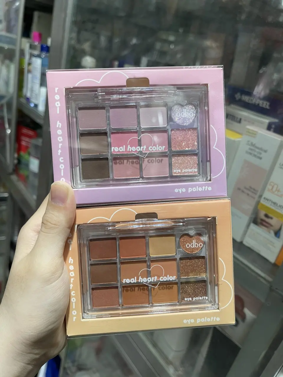 Bảng Màu Mắt Real Heart Odbo OD2019 8g