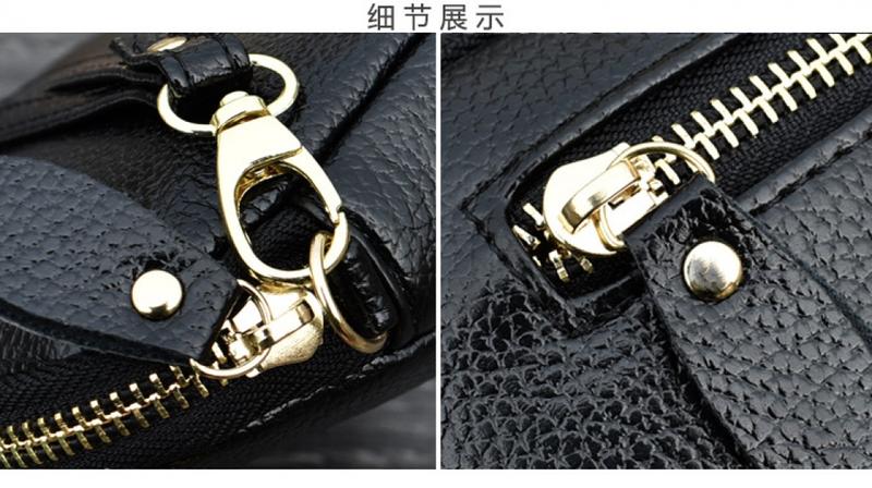 Product Introduction of Túi Xách Nữ PU Mới, Gian Hàng Đơn Giản, Túi Cầm Tay, Màu Trơn, Mặt Mềm, Túi Điện Thoại Di Động 12