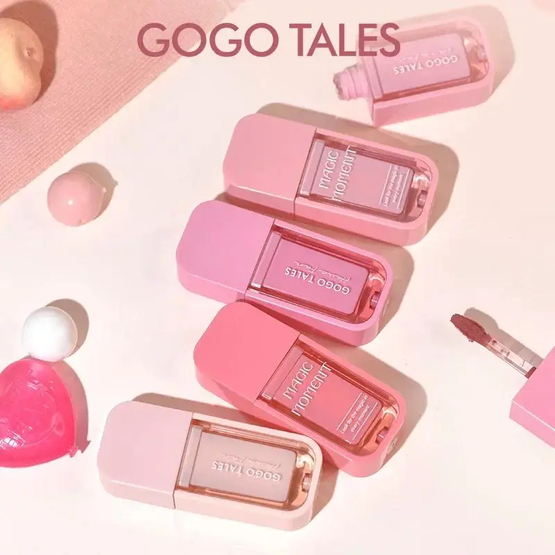 gogotales 2023 new cream lip mud nude matte matte lip glaze lipstick