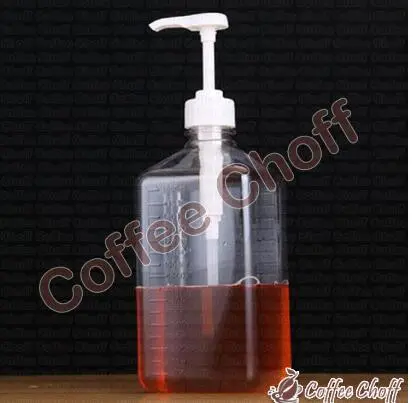 BOTOL SIRUP PLASTIK 1600 ML POMPA SIRUP TEMPAT SIRUP SUGAR BOTOL PUMP