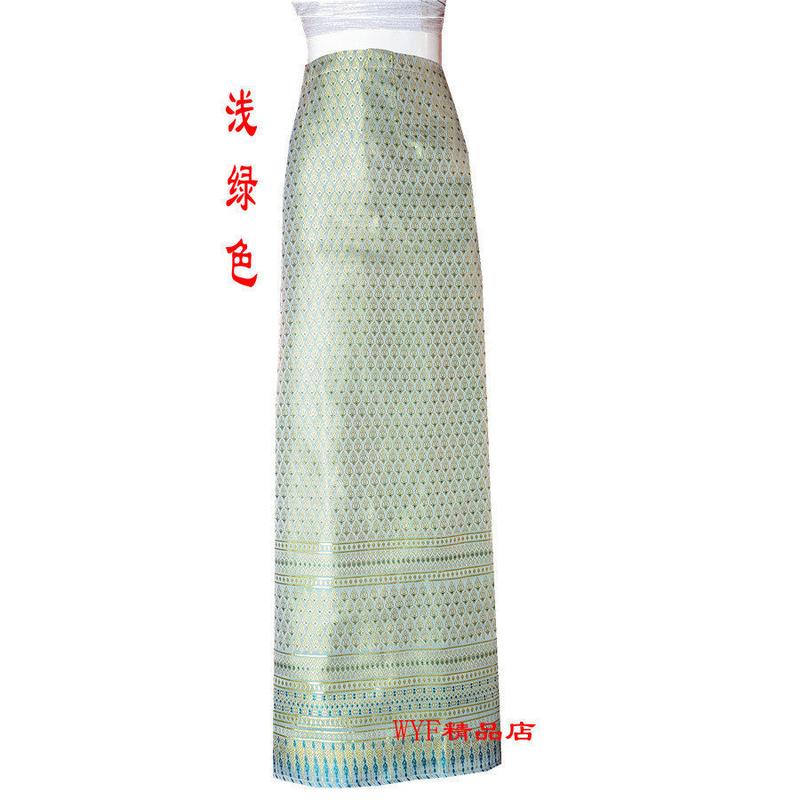 Product Introduction of High-End Boutique Straight Skirt Skirt Ethnic Dai Thai Tea Artist Beautician Uniform Free Size Summer Dress Womenswear Bottom Lingerie Comfort 5