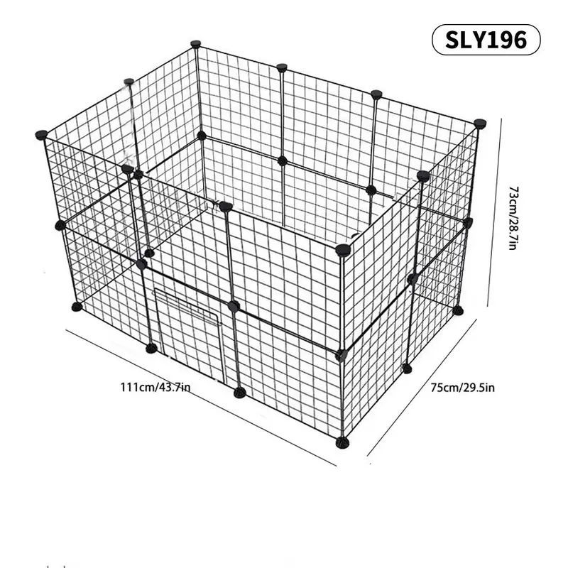 Pet Cage, Multi-layer Pet Fence, Pet Cage for Indoor Use, Pet Training Cage, Pet Supplies for Small Medium Dogs & Cats 3