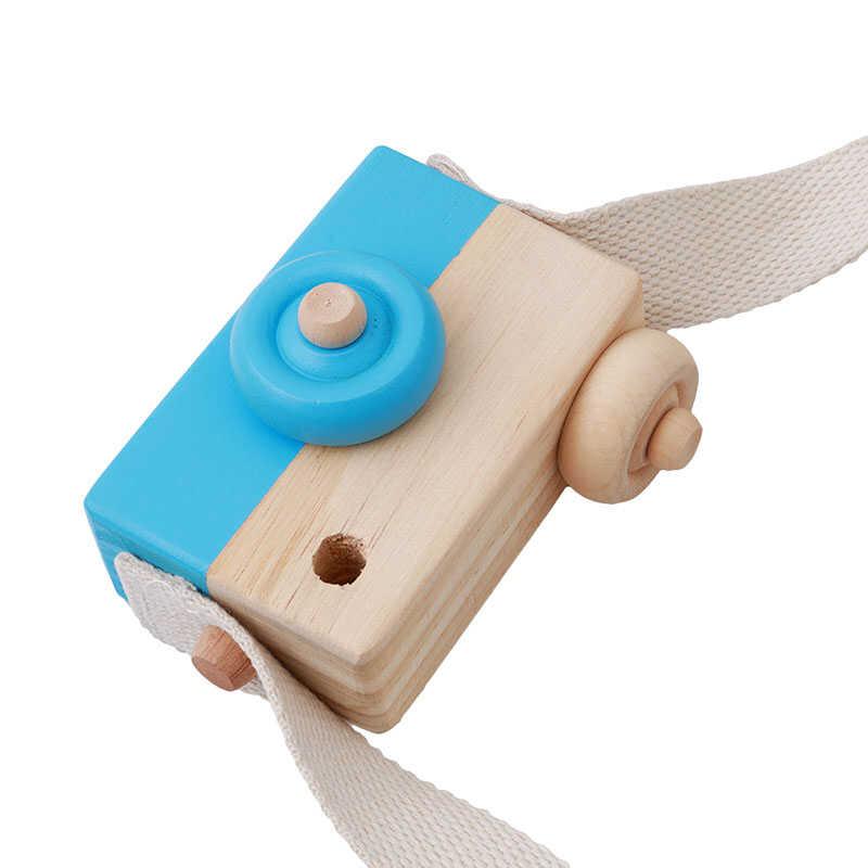 Product Introduction of Mini Cute Wood Camera Safe Natural Toy For Baby Children Fashion Clothing Accessory Toys Birthday Christmas Holiday Gifts ge digicam 23