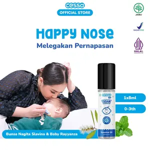 CESSA BABY HAPPY NOSE COUGH N FLU - ESSENTIAL OIL PEREDA BATUK & PILEK BAYI