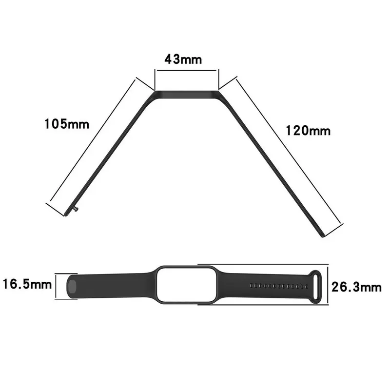 Silicone Strap for Mi Band 8 Active Xiaomi Redmi Band 2 Xiaomi Smartwatch Silikon Sport Rubber Band Tali Jam Tangan Smartwatch Xiaomi Miband 8 Active Redmi Band 2 Bahan Silikon Polos Warna 7