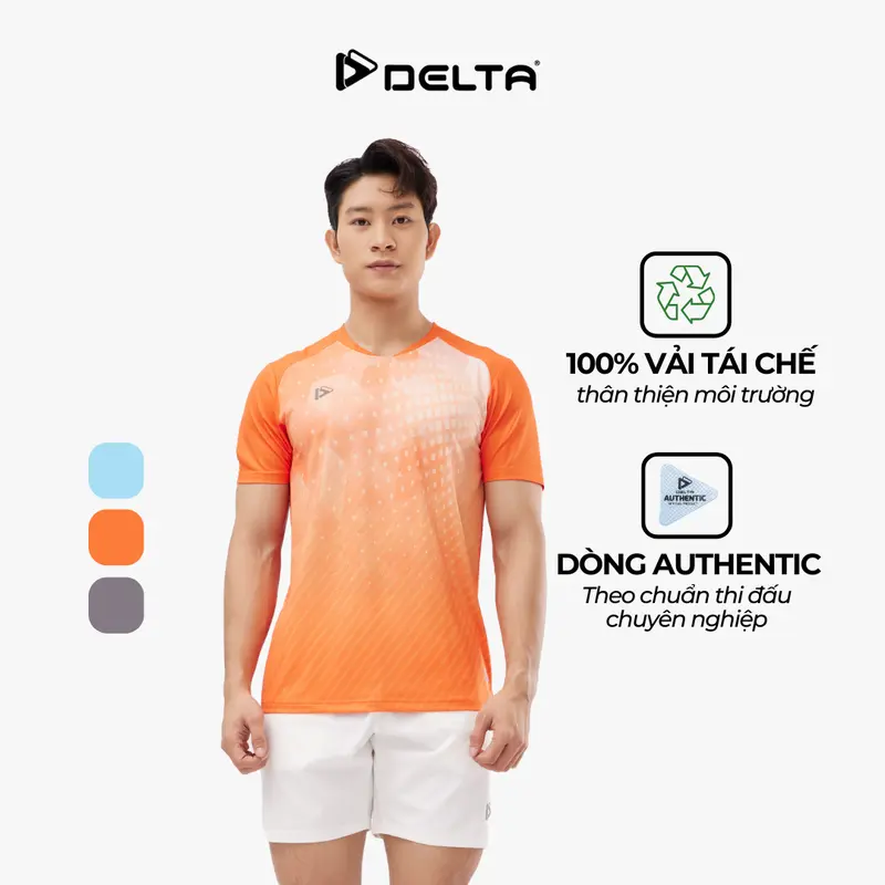 DELTA Áo Thun Cầu Lông Nam DELTA AUTHENTIC DRI-AIR Recycled Mỏng Nhẹ Mát Thoáng Khí Thấm Hút TS263M1 0