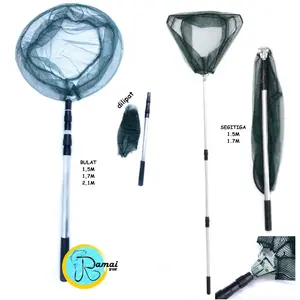 READY SEROKAN PENCEDOK JARING TELESCOPIC NET ALUMINIUM LIPAT TANGGOK PANJANG PENDEK SARINGAN IKAN MENANGKAP IKAN