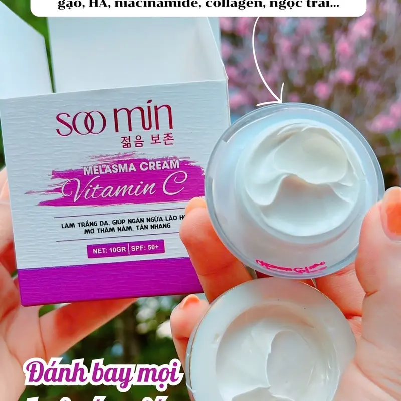 ￼(Tặng Quà) Kem Nám SooMin chính hãng giảm nám, chống nắng, phục hồi dưỡng trắng da Nữ Làm Đẹp Da 6