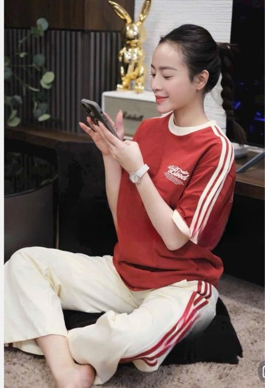 Product Introduction of Bộ chữ Bad áo đỏ quần be hangtongquangchau 33