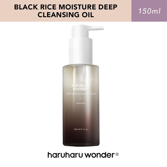 Gambar Haruharu Black Rice Moisture Deep Cleansing Oil 150 ml dari Style Korean Indonesia Kab. Tangerang Tokopedia
