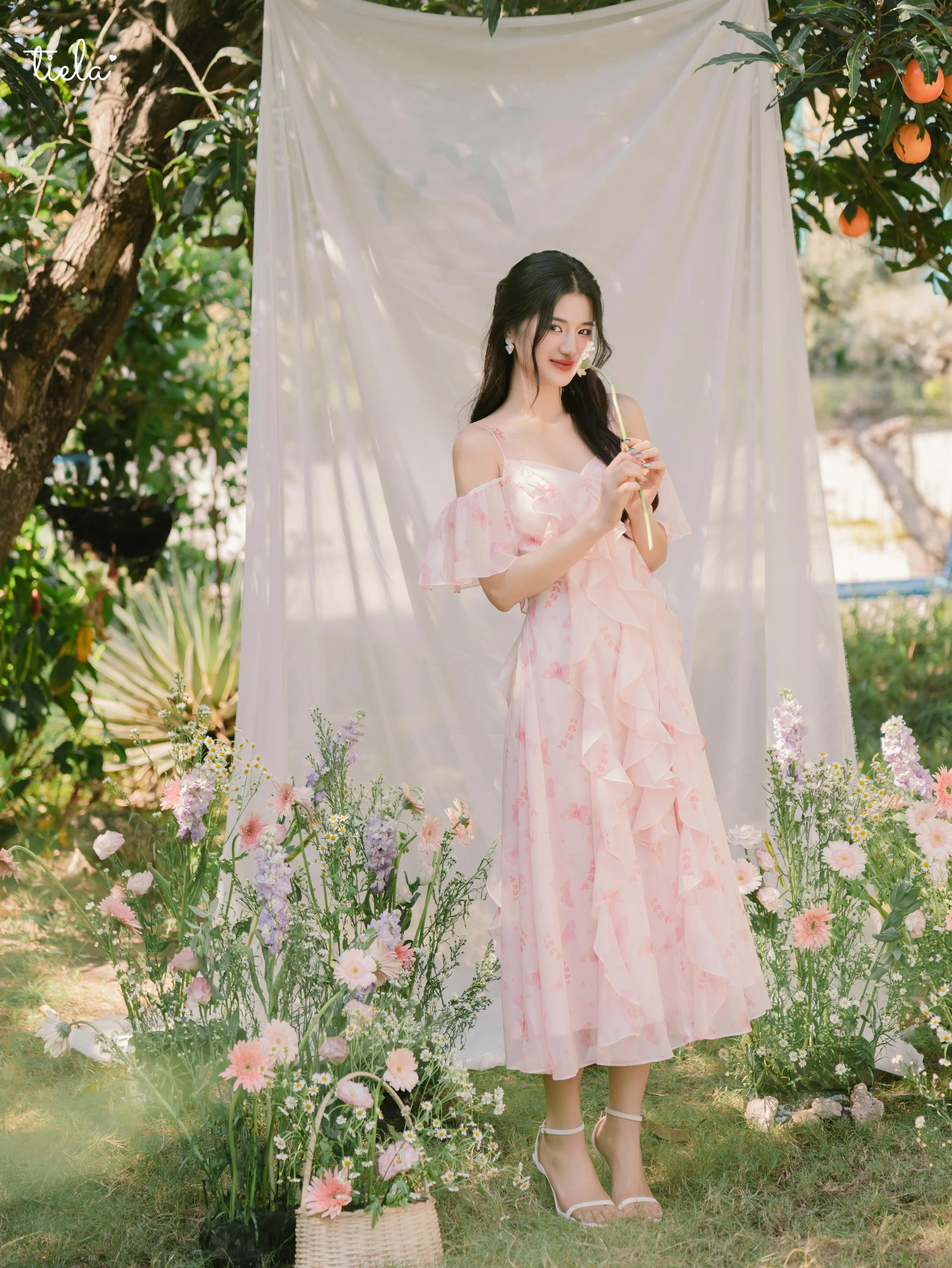 TIELA Đầm váy hoa-Calantha Dress