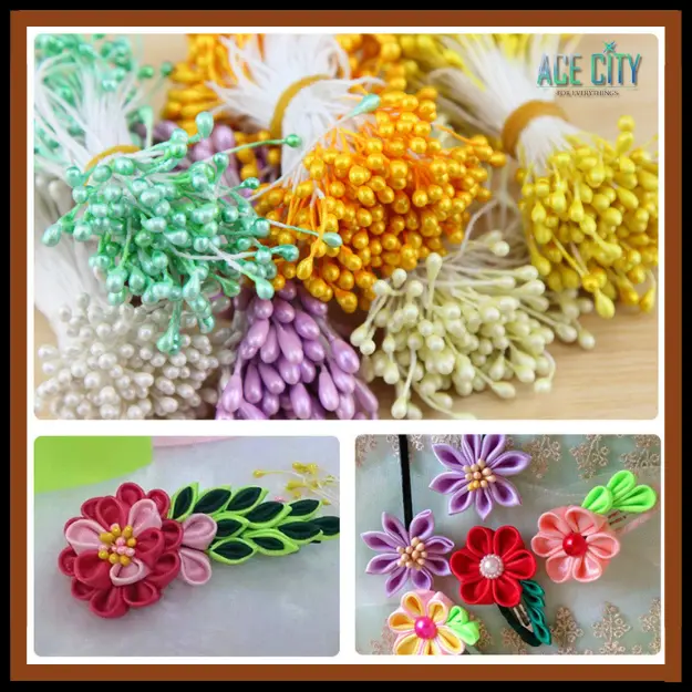 (1 ikat isi 150pcs) Putik Bunga / DIY / Putik Kelopak Bunga / Buket Kawat Bulu / Bahan Crafting