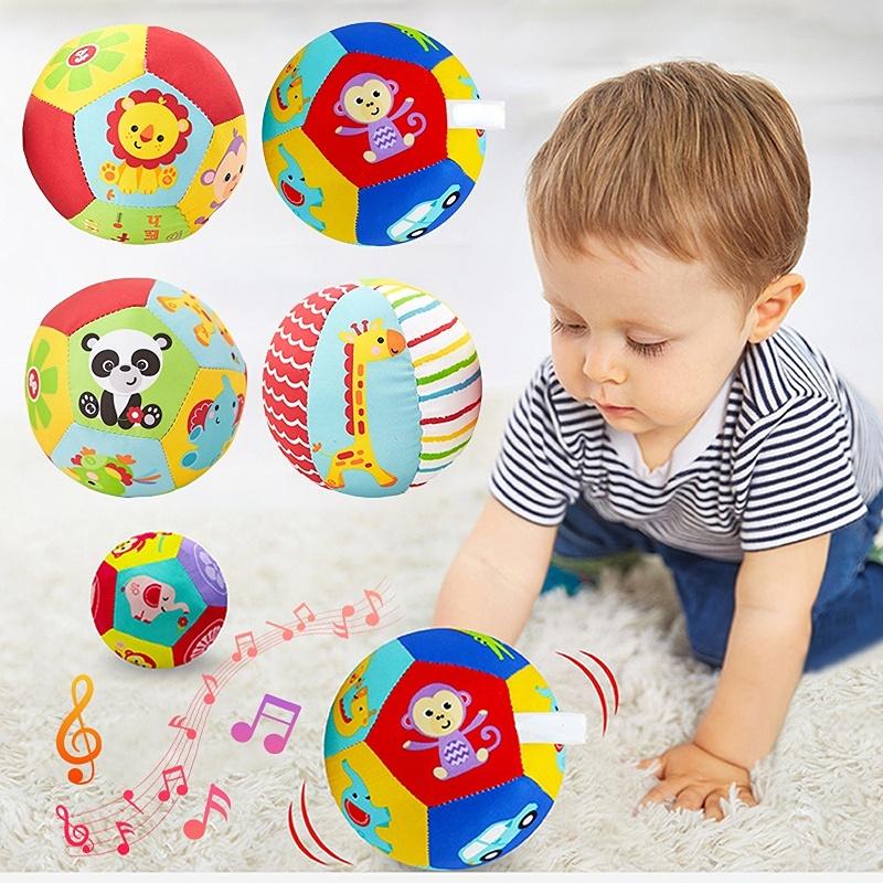 Product Introduction of Animal Cognitive Ball Baby Hand Grasping Ball Education Toy 1