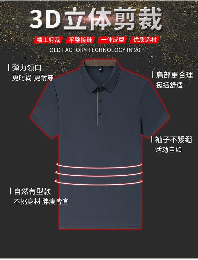 Product Introduction of Áo Sơ Mi Nam, ngắn Tay, Vai Polo, Cao Cấp, Áo Phông Chính Hãng, Phong Cách Công Sở, Tay Lửng Áo, Ve Áo, Bó Sát, Thoáng Khí, Áo Khoác, Năm 2025 4