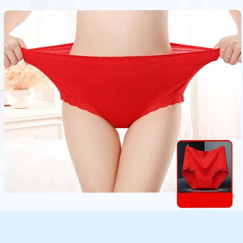 4Pcs Women Underwear High Waist Cotton Panties Plus Size Soft Breathable Panties Lingeries Panty Shorts Underpant Lady 2