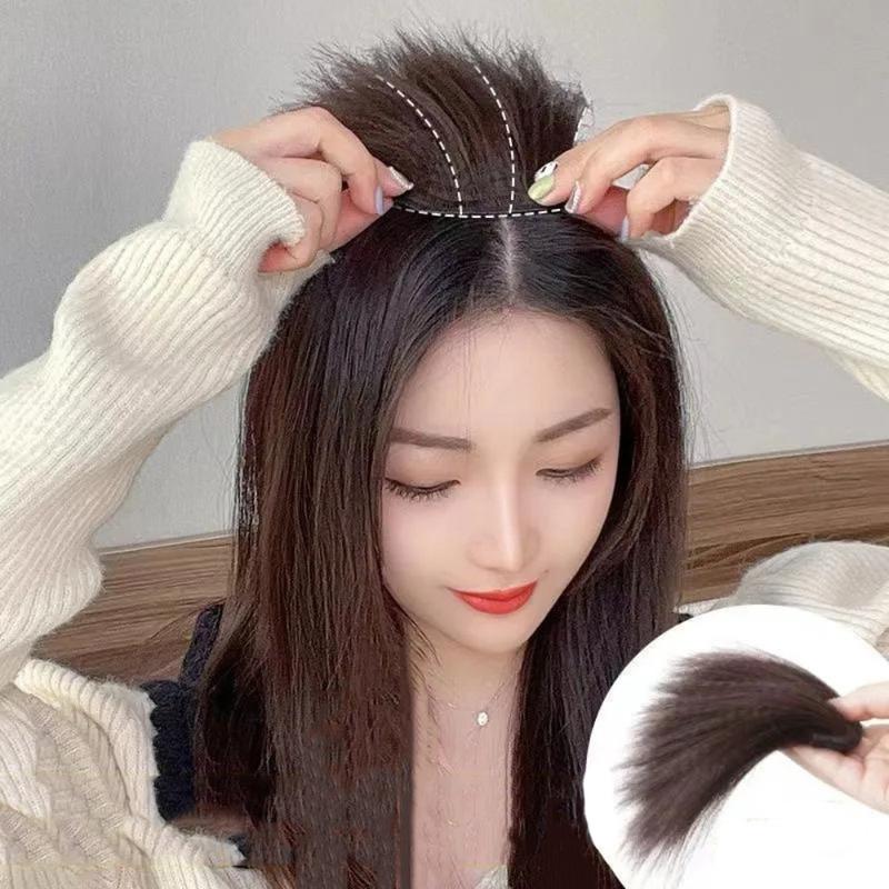 Rambut Palsu, BAIXL, Warna Coklat, Penggunaan Harian, Gebu ...
