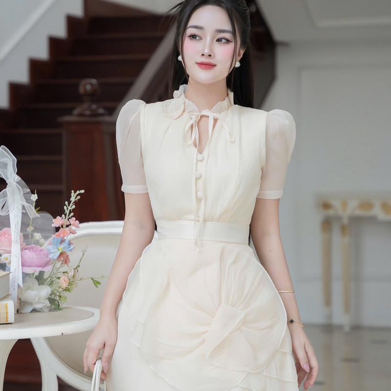 Lali_váy tácta phối tơ chân cuốn hoa sang chảnh_Ll071 8