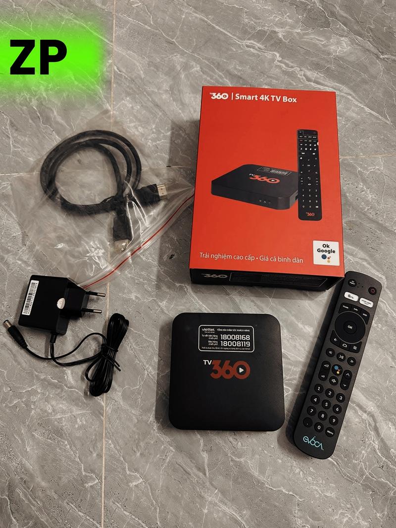 Product Introduction of Tivi Box giọng nói chính hãng Viettel TV360 HP40A, TV Box giọng nói, NETFLIX 4K, Free xem truyền hình bóng đá ca nhạc youtube ko quảng cáo trọn đời. 76