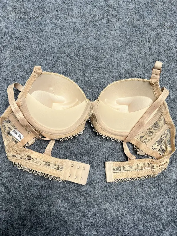 [4] [FORM NHỎ-QUẢ NHỎ-CẨN TĂNG SIZE] COMBO 3 ÁO Lót Nữ Ren - Không Gọng Mút Mềm Mỏng 2.5CM   Women Bra Cup Quai 6