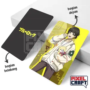 Photocard Karakter Anime BLUE LOCK (Valentine Ver)