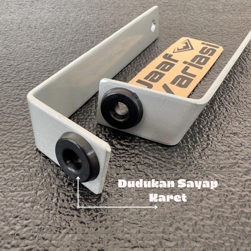 Breket Sayap Sirip Radiator SPAC BPRO QTT Ninja R SS Body Depan Samping 2