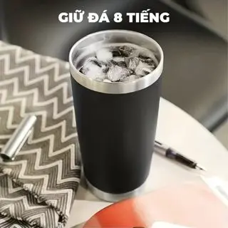 Cốc giữ nhiệt 600ml inox 304 cao cấp khắc tên riêng theo yêu cầu tặng kèm ống hút cốc giữ 4