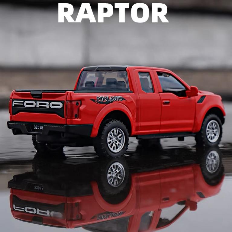 Die-Cast Ford Raptor 4x4 1:32 Scale Toy - TikTok Shop Malaysia