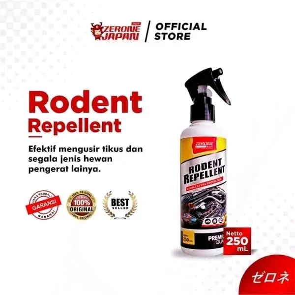 ZERONE Rodent Repellent Obat Pengusir Tikus Ampuh Premium 250 ml. 5
