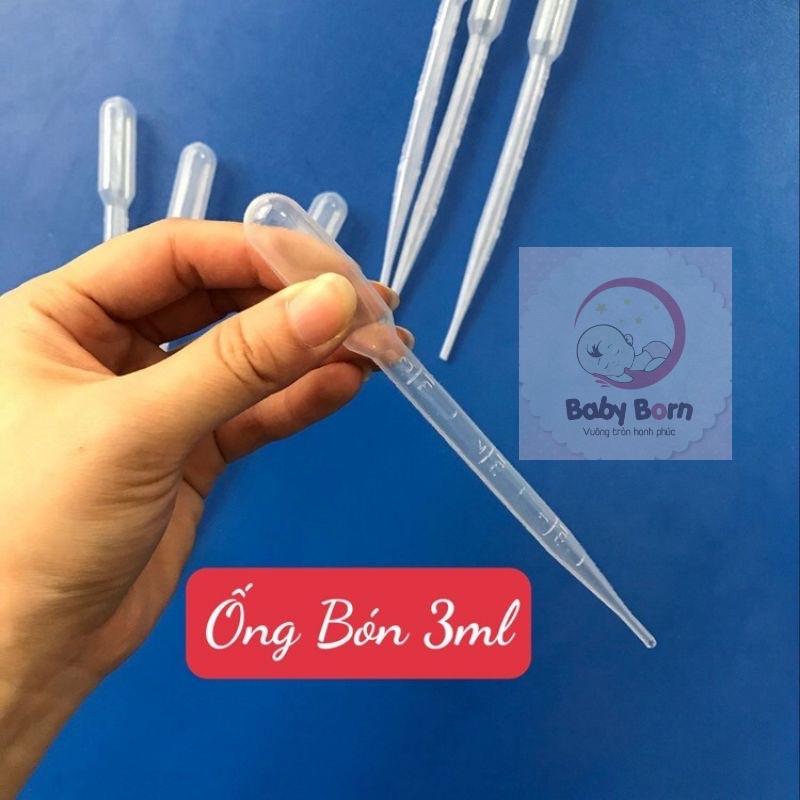 Ống bón sữa/ thuốc 3ml tiệt trùng cho bé Medisafe 0
