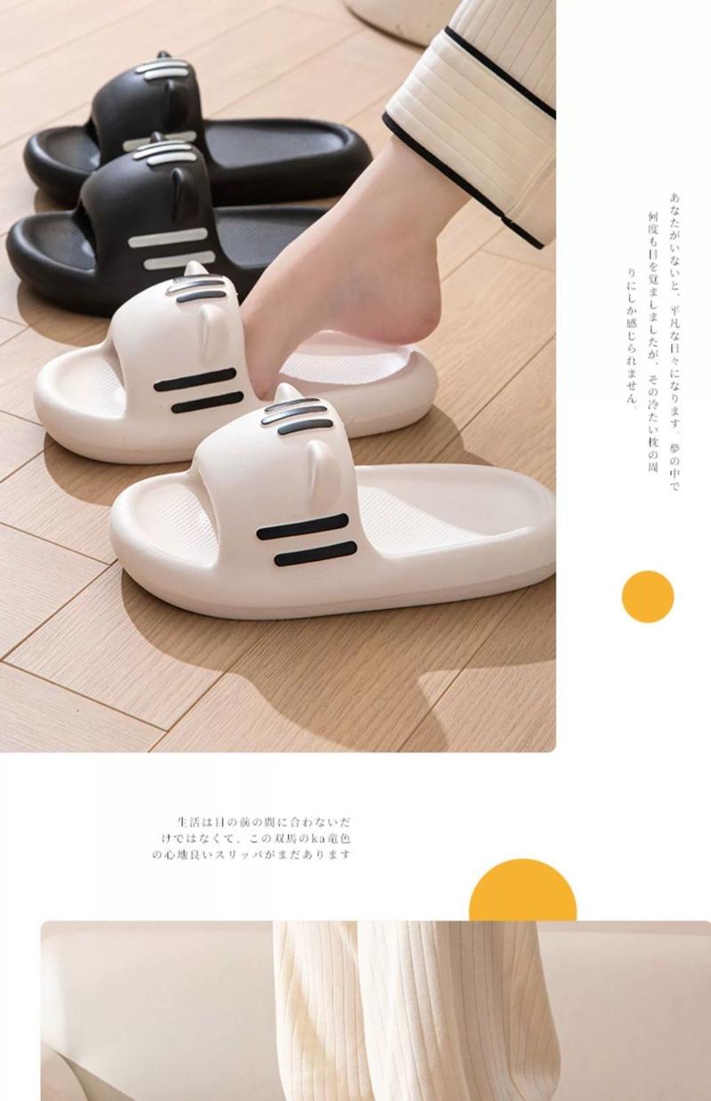 Product Introduction of Dép Đi Trong Nhà Hình Mèo, Dễ Thương, Dành Cho Nữ, Thích Hợp Đi Bên Ngoài, Nhà Mới, Chống Trượt, Tĩnh Điện, Phong Cách Người Nổi Tiếng Trên Internet, Thích Hợp Cho Học Sinh Nữ, Mặc Mùa Hè, Hàng Mới Về DéP Slipper Women Có Quai 14