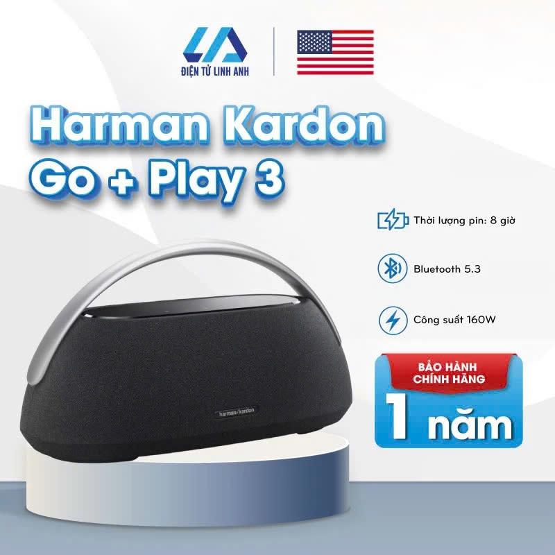 Loa Harman Kardon Go + Play  3 chính hãng PGI, bảo hành 12 tháng Bluetooth Củ Loa