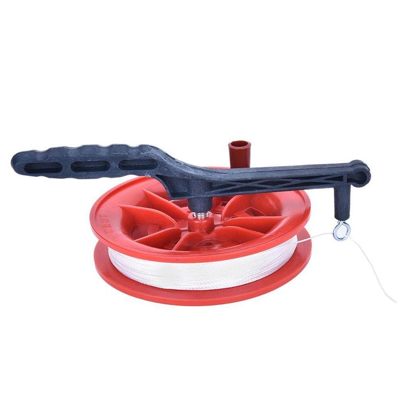 Product Introduction of Dây Diều Cuộn Dây Xoắn, Dây Dây Bay, Tay Cầm Màu Đỏ, Dài 100M, Dây Đuôi Nối 6