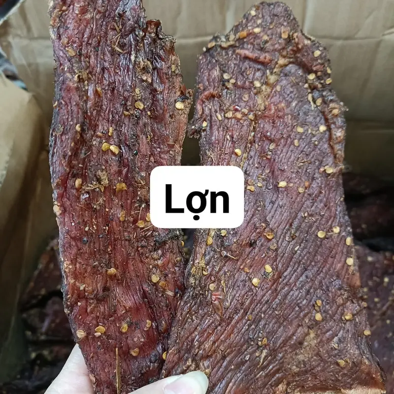 Gói 500gr [Thịt Heo] sấy  gác bếp sapa+chẳm chéo   Food Ăn Vặt 3