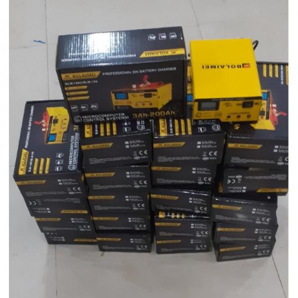 Sạc ắc quy 12v6A/24v3A đến 200ah, sạc bình ắc quy cho ô tô, xe máy thông minh tự ngắt khi đầy-Bolaimei 2021 Dụng cụ gia đình đa chức năng nghn212114 8